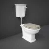 Washington Low Level Cistern And WC With Soft Close Seat Cappuccino - RAK Ceramics 1 Washington Low Level Cistern And WC With Soft Close Seat Cappuccino - RAK Ceramics -Burlington Bath Shop WASPAKLL514 1