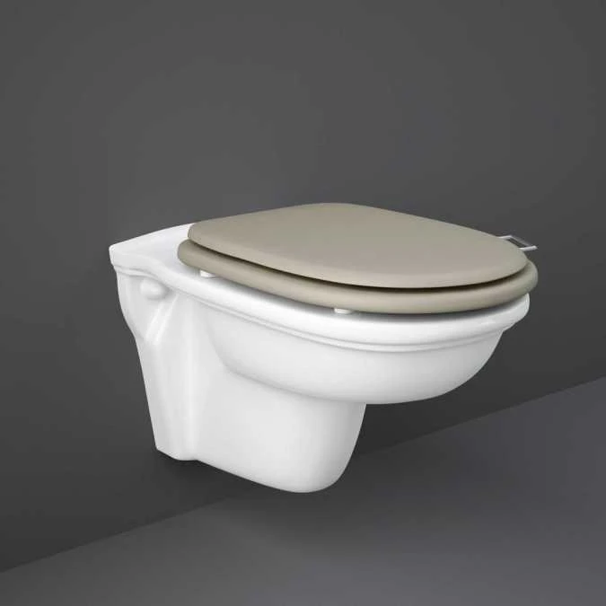 Washington Wall Hung WC With Soft Close Seat Cappuccino - RAK Ceramics 3 Washington Wall Hung WC With Soft Close Seat Cappuccino - RAK Ceramics