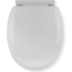 Croydex Anti-Bacterial Polypropylene Toilet Seat Slow Closing