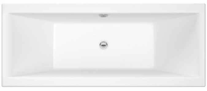 Asselby Square Double Ended Bath - 1700 X 700mm - NBA509 - Nuie 5 Asselby Square Double Ended Bath - 1700 X 700mm - NBA509 - Nuie - Image 3
