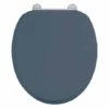 Burlington Blue Real Wood Traditional Toilet Soft Closing Seat -Burlington Bath Shop burlington S99