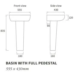 Campbell Toilet & Basin Suite 4 Piece -Burlington Bath Shop campbell basin1 tech 1