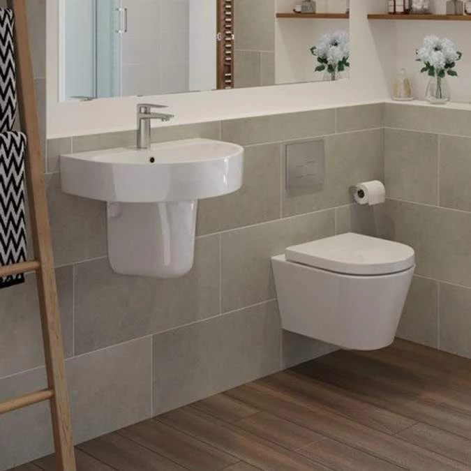 Campbell Rimless Wall Hung Toilet & Soft Closed Seat 4 Campbell Rimless Wall Hung Toilet & Soft Closed Seat - Image 2