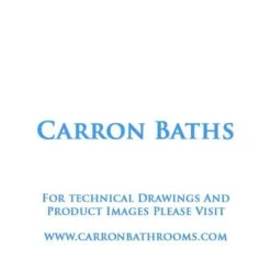 Carron Imperial 1675 X 700 Single Ended Bath With Grips - 5mm -Burlington Bath Shop carron bath image 1 18