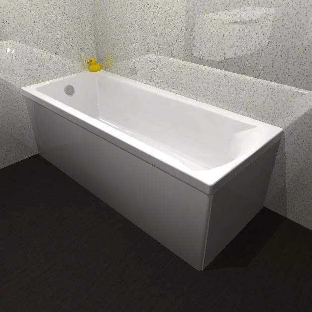 Carron Delta 1400 X 700 Single Ended Bath - 5mm 4 Carron Delta 1400 X 700 Single Ended Bath - 5mm - Image 2
