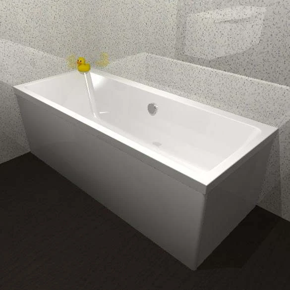 Carron Quantum Duo 1700 X 800 Double Ended Bath - Carronite 6 Carron Quantum Duo 1700 X 800 Double Ended Bath - Carronite - Image 4