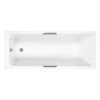 Carron Quantum Integra 1700 X 750 Bath With Twin Grips - Carronite -Burlington Bath Shop carron quantum integra se tg 11