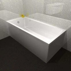 Carron Quantum 1700 X 800 Single Ended Bath - Carronite -Burlington Bath Shop carron quantum s3 10