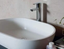 Clearwater Formoso Gloss Clear Stone Countertop Basin - 550 X 350 - B1ACS 13 Clearwater Formoso Gloss Clear Stone Countertop Basin - 550 X 350 - B1ACS -Burlington Bath Shop clearwater ba1 image 10