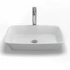 Clearwater Palermo ClearStone Countertop Basin - 550 X 350 - B3CCS -Burlington Bath Shop clearwater basin palermo 1