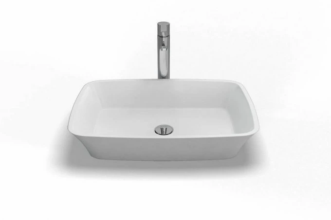 Clearwater Palermo ClearStone Countertop Basin - 550 X 350 - B3CCS 3 Clearwater Palermo ClearStone Countertop Basin - 550 X 350 - B3CCS