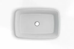 Clearwater Palermo ClearStone Countertop Basin - 550 X 350 - B3CCS 15 Clearwater Palermo ClearStone Countertop Basin - 550 X 350 - B3CCS -Burlington Bath Shop clearwater basin palermo 2