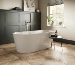 The White Space Como Freestanding Bath 1600 X 750mm