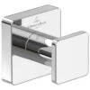 Villeroy & Boch Elements Striking Robe Hook Chrome -Burlington Bath Shop elements striking robe hook chrome