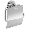 Villeroy & Boch Elements Tender Toilet Roll Holder With Cover Chrome -Burlington Bath Shop elements tender toilet roll holder with cover