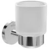 Villeroy & Boch Elements Tender Tumbler & Holder Chrome -Burlington Bath Shop elements tender tumbler and holder