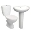 InABox 4 Piece Toilet & Basin Set 2 InABox 4 Piece Toilet & Basin Set -Burlington Bath Shop inabox