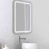 The White Space Indy LED Bathroom Mirror - 60 X 80cm 2 The White Space Indy LED Bathroom Mirror - 60 X 80cm -Burlington Bath Shop indy mirror 600 800 rd