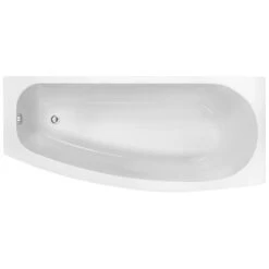 Kaiya 1700 X 740mm RH Space Saving Bath & Legs