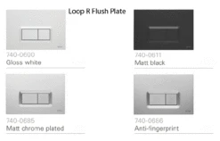 VitrA WC Frame Regular 1120 X 120 For Solid Walls 12 VitrA WC Frame Regular 1120 X 120 For Solid Walls -Burlington Bath Shop loop r Vitra