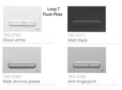 VitrA 750/1080mm Reduced Height Wall Hung Toilet Frame -Burlington Bath Shop loop t vitra 1