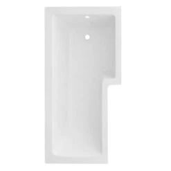 Tissino Lorenzo Reinforced Shower Bath RH - 1700 X 700mm -Burlington Bath Shop lorenzo overheadlh RH