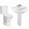 Vitra Milton 4 Piece Toilet & Basin Set -Burlington Bath Shop milton 4suite 1