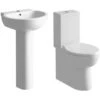 Muscovy 4 Piece Toilet & Basin Set 1 Muscovy 4 Piece Toilet & Basin Set -Burlington Bath Shop muscovy 4pieceset