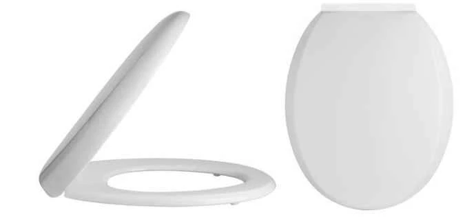 Standard Round Soft Close - Top Fixing Toilet Seat - NTS008 - Nuie 5 Standard Round Soft Close - Top Fixing Toilet Seat - NTS008 - Nuie - Image 3