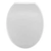 Standard Soft Close Toilet Seat - White - NTS010 - Nuie