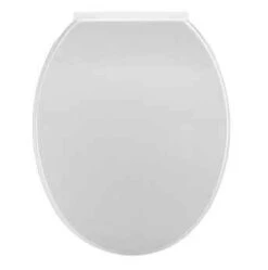 Standard Soft Close Toilet Seat - White - NTS010 - Nuie
