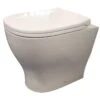Nuvo Rimless Back To Wall Toilet & Seat - Scudo -Burlington Bath Shop nuvo2