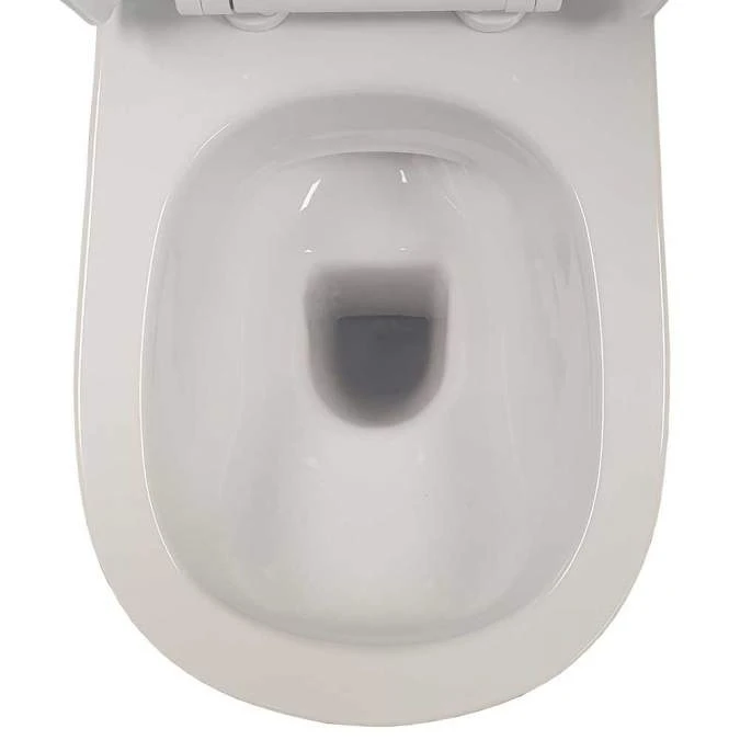 Nuvo Rimless Back To Wall Toilet & Seat - Scudo 5 Nuvo Rimless Back To Wall Toilet & Seat - Scudo - Image 3