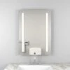 Wilson 700mm X 500mm LED Bathroom Mirror With Demister Pad -Burlington Bath Shop prestige wilson bathroom mirror mir008