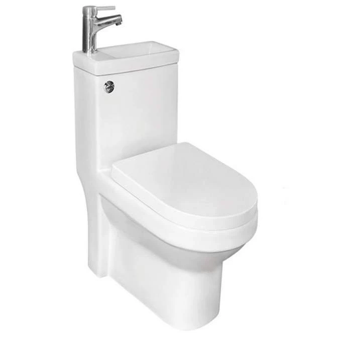Arley Integrated 2 In 1 Toilet Basin & Tap - 23701P2-J 3 Arley Integrated 2 In 1 Toilet Basin & Tap - 23701P2-J