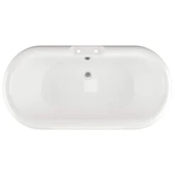 Runner Traditional 1690mm Roll Top Bath Chrome Feet -Burlington Bath Shop runner 3 1