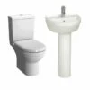 VitrA S50 Round 4 Piece Toilet & Basin Set -Burlington Bath Shop s50 suite round