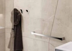 S7 Chrome 320mm Towel Rail - Origins Living -Burlington Bath Shop s7 lifestyle2 1 2