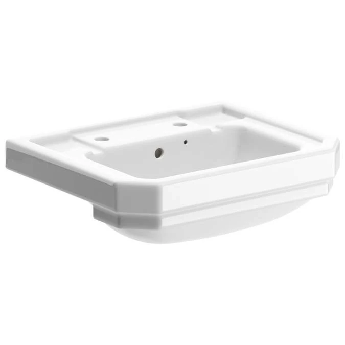 Shetland 550x450mm 2TH Semi Recessed Basin 3 Shetland 550x450mm 2TH Semi Recessed Basin