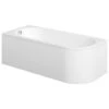 Shetland J Shape 1500x725 0TH LH Bath & Legs -Burlington Bath Shop shetland jshaped lh