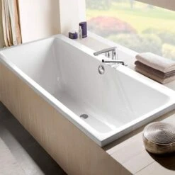 Villeroy & Boch Subway 1800 X 800mm Double Ended Bath 7 Villeroy & Boch Subway 1800 X 800mm Double Ended Bath -Burlington Bath Shop subway bath