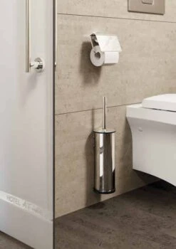 Tecno Project Chrome Toilet Roll Holder With Flap - Origins Living 9 Tecno Project Chrome Toilet Roll Holder With Flap - Origins Living -Burlington Bath Shop tecno project lifestyle 4
