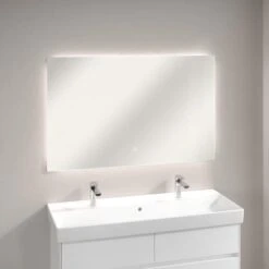 Villeroy & Boch More To See Lite Rectangle LED Bathroom Mirror 1200 X 750mm -Burlington Bath Shop vb more to see lite 1200x900 2