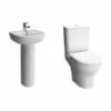 VitrA Zentrum Rimless 4 Piece Toilet & Basin Set -Burlington Bath Shop vitra zentrum 4piece 1