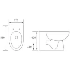 Whistle BTW Toilet & Soft Close Seat -Burlington Bath Shop whistle btw tech