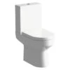 Whistle Closed Coupled Toilet & Soft Close Seat -Burlington Bath Shop whistle cc open back
