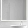 The White Space Frame LED Bathroom Mirror - 70 X 70cm -Burlington Bath Shop wsm020 rd